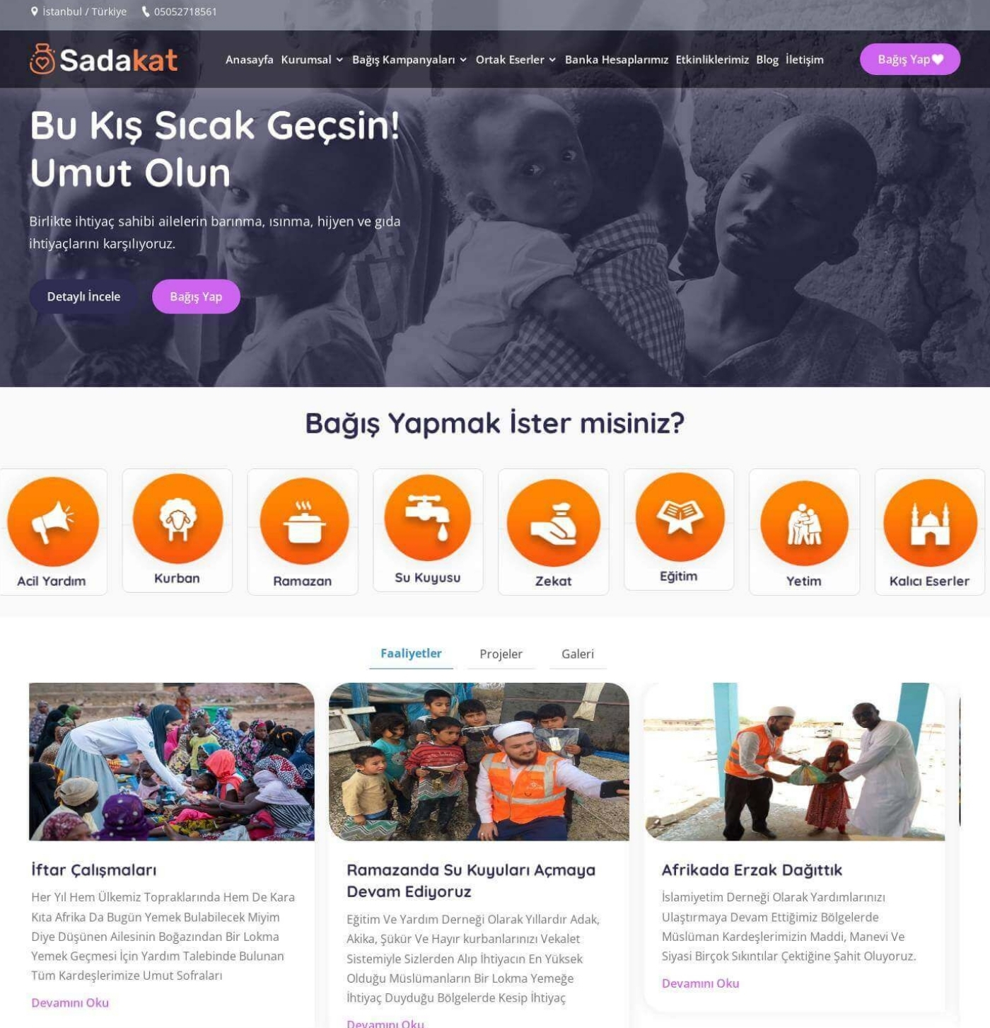 14. Paket - Bağış Yazılımı